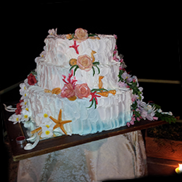 Marine-themed table setting