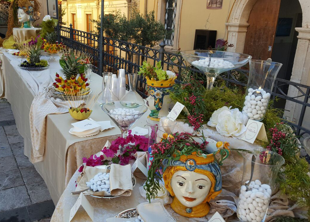 Sicilian food presentation