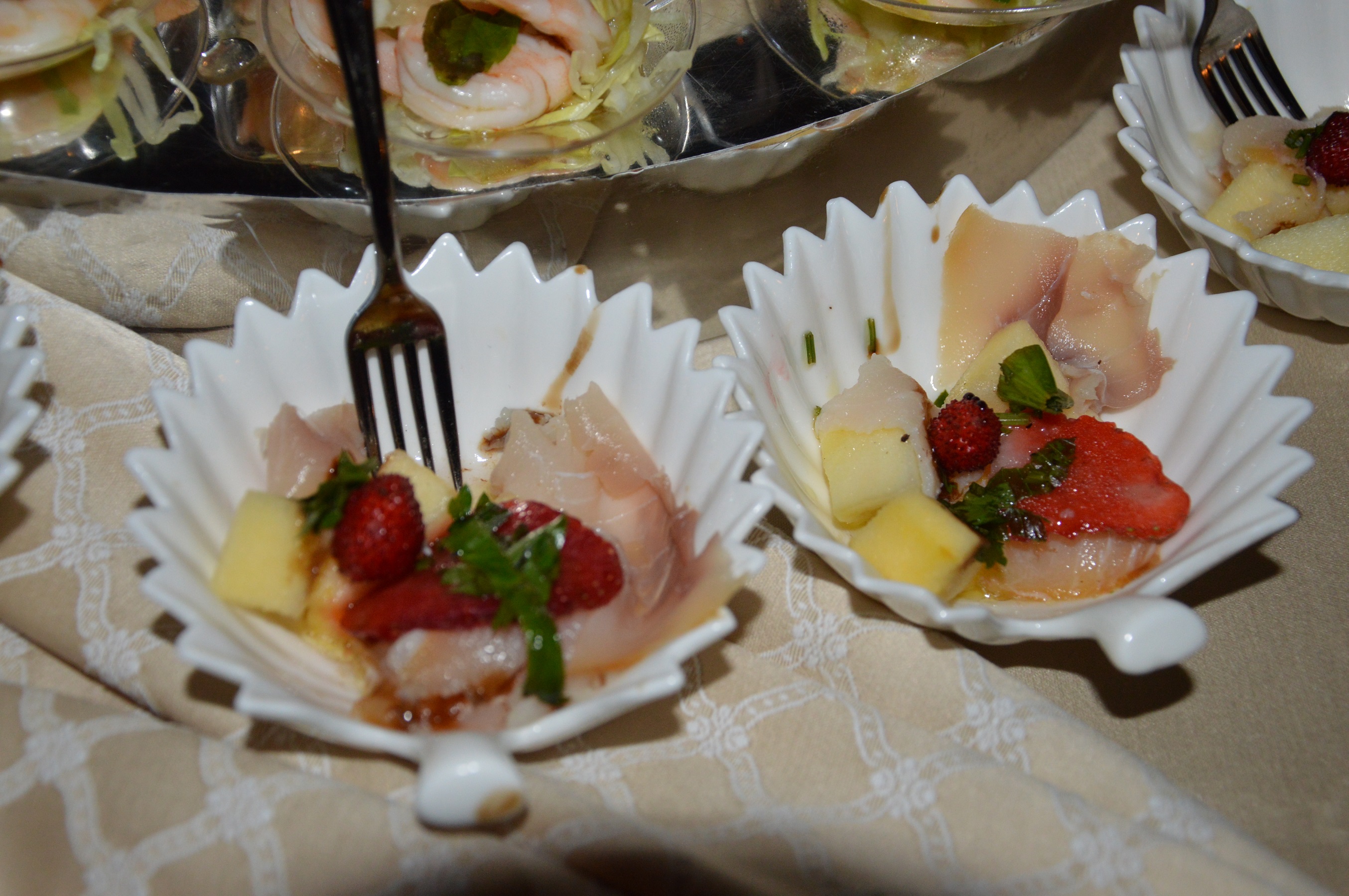 Catering display details